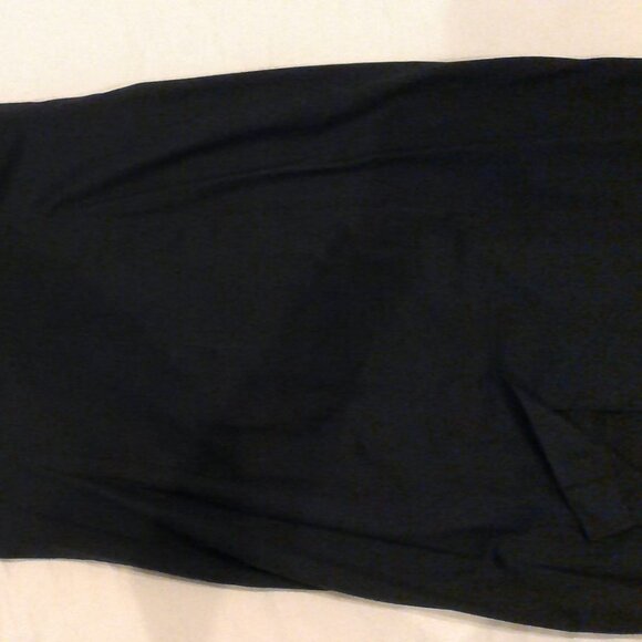 CAROLINA HERERRA Cotton sheath dress. Black w/hand-painted floral design. Sz 14 - Picture 3 of 10